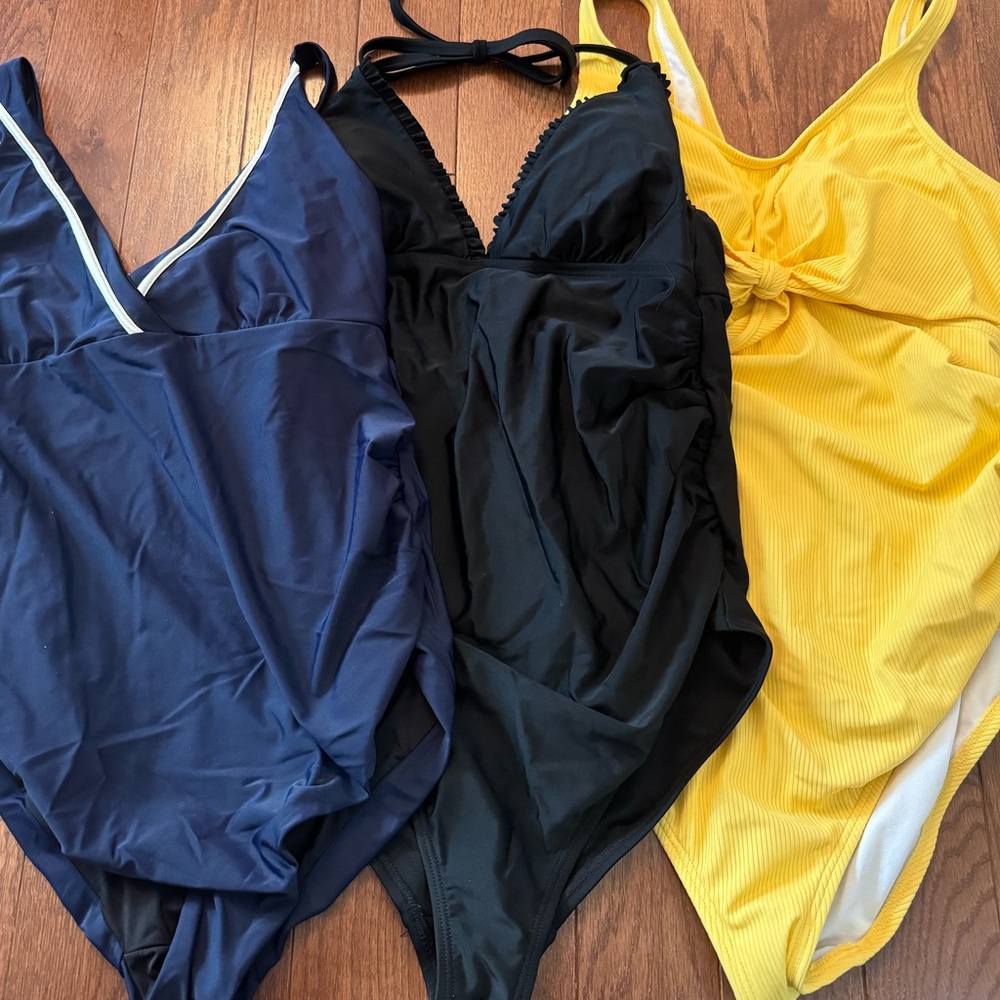 Maternity bathing suits 3 total